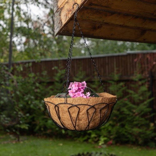 Подвесное кашпо, 30 см, с кокосовой корзиной Palisad фото 6