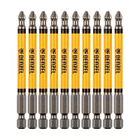 Бита PH2х90, сталь S2, цилиндр., 10 шт. Е 6,3 Denzel