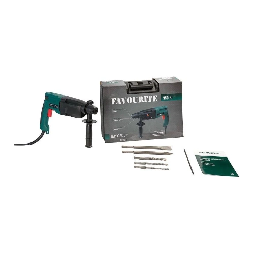 Перфоратор FAVOURITE RH 950 950Вт, 3реж, SDS+ 3,2Дж, 0-4500уд/мин, 0-1100об/мин 104100950 фото 9