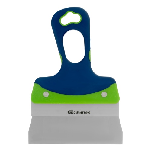 Шпатель фасадный, нержавеющая сталь, 150 мм, двухкомпонентная ручка Сибртех фото 3 Шпатель фасадный, нержавеющая сталь, 150 мм, двухкомпонентная ручка Сибртех фото 3