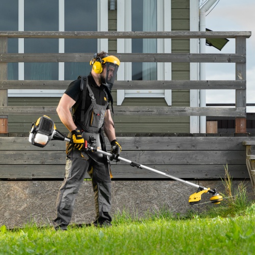 Триммер бензиновый мультифункциональный DGT-52S-MAX, 52 см3, разъемная штанга Denzel фото 10