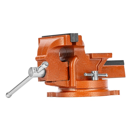 Тиски слесарные, 100 мм, поворотные, с наковальней Sparta фото 17