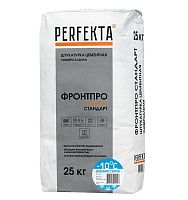 Штукатурка цементная универсальная Perfekta Фронтпро Стандарт Зимняя серия 25 кг
