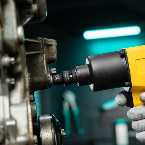 Головка ударная шестигранная, 10 мм, 1/2, CrMo Stels фото 7 Головка ударная шестигранная, 10 мм, 1/2, CrMo Stels фото 7