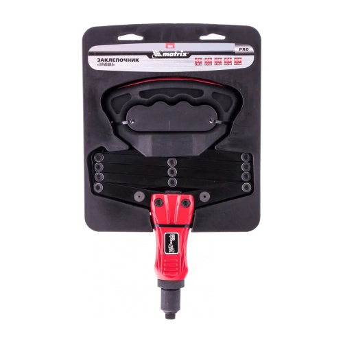 Заклепочник, 810 мм "Гармошка", усиленный, заклепки 2,4-3,2-4,0-4,8-6,4 мм, PRO MATRIX 40548 фото 11