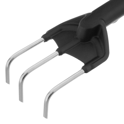 Рыхлитель 3 - зубый, 85х245 мм, стальной, полипропиленовая рукоятка, BASE Palisad фото 4