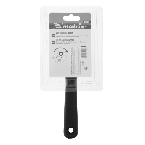 Ключ разводной, 150 мм Matrix фото 7 Ключ разводной, 150 мм Matrix фото 7