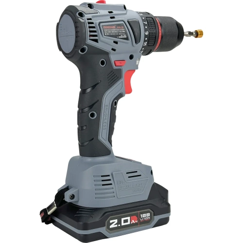 Аккумуляторный шуруповерт бесщеточный Profipower MKBL-18B Li-ion-2шт, 18В, 2.0Ач, З/У, 0.8-10 мм, кейс T0056 фото 4 Аккумуляторный шуруповерт бесщеточный Profipower MKBL-18B Li-ion-2шт, 18В, 2.0Ач, З/У, 0.8-10 мм, кейс T0056 фото 4