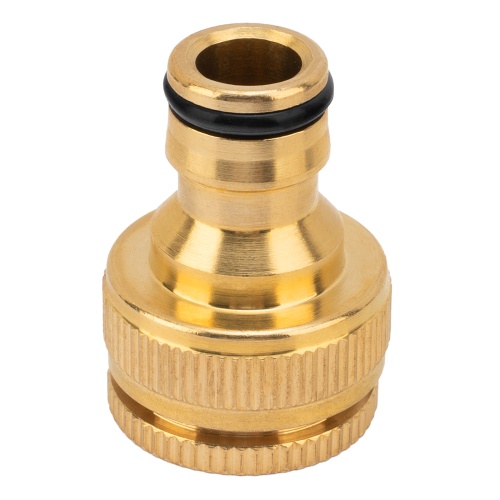 Адаптер латунный, 1/2-3/4, внутренняя резьба, с переходником Palisad фото 2