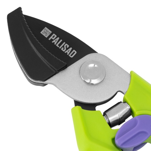 Секатор с наковальней, 190 мм, пластиковые рукоятки Palisad фото 5