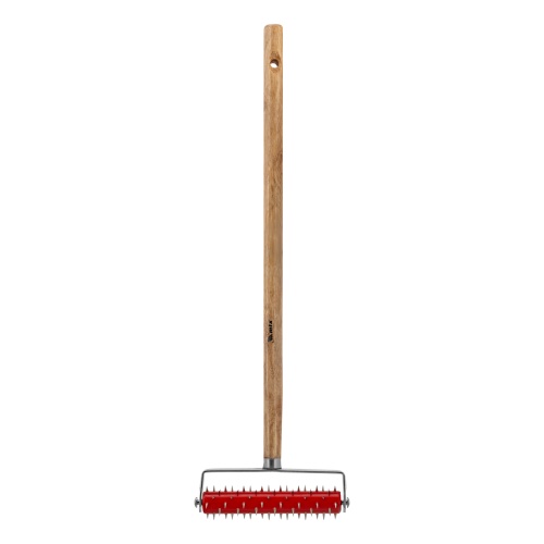 Валик для гипсокартона, 150 мм, игольчатый, деревянная ручка 500 мм MTX фото 3