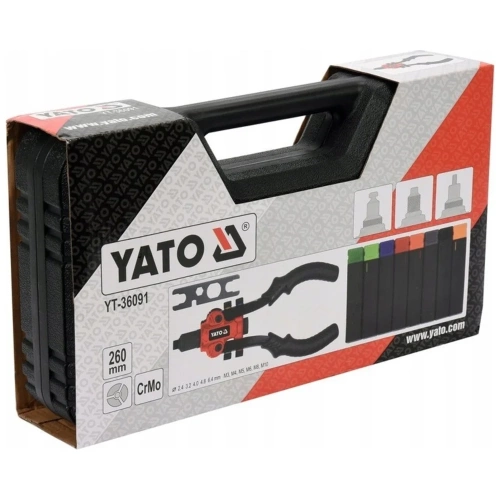 Двуручный заклепочник 3 в 1 YATO YT-36091 фото 6