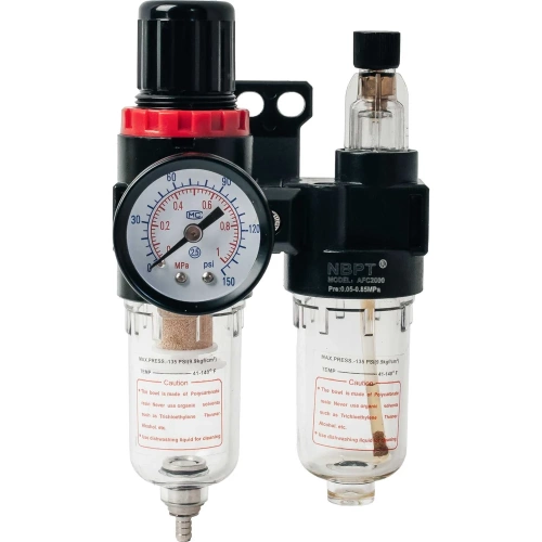 Фильтр с регулятором и лубрикатором afc1500-1/8 (01) NBPT 57063 фото 3