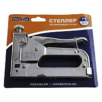Степлер РОССНА регулируемый 4-14 мм, скоба ТИП-53 Р860395