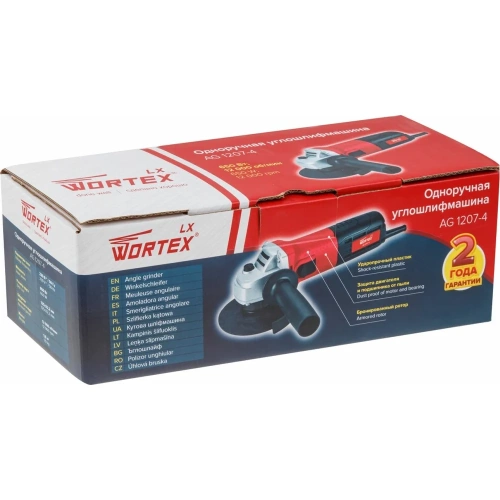 Угловая шлифмашина WORTEX LX AG 1207-4 0329086 фото 9