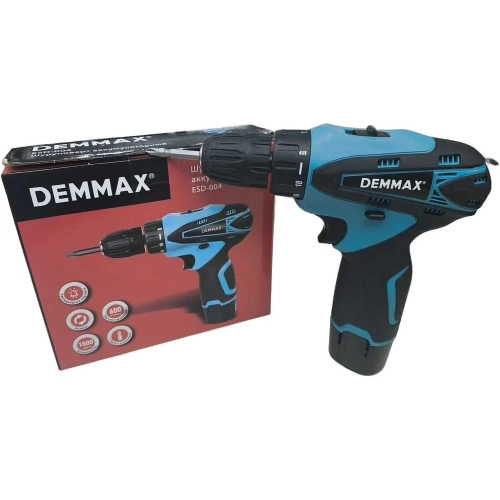 Аккумуляторный шуруповерт-дрель DEMMAX ESD-004 15428