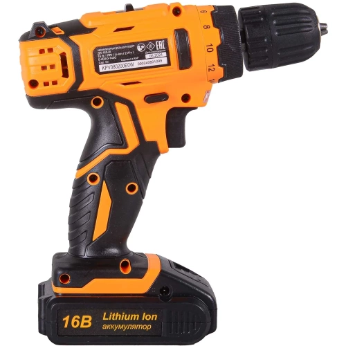 Аккумуляторная дрель-шуруповерт Вихрь ДА-16Л-2К 72/14/32 фото 7 Аккумуляторная дрель-шуруповерт Вихрь ДА-16Л-2К 72/14/32 фото 7