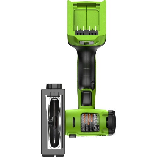 Угловая мини-шлифмашина аккумуляторная GreenWorks GD24UCS, 24В, б/щет., 20000 об/мин, 76 мм, рез 18 мм, без АКБ и ЗУ 3402007 фото 11