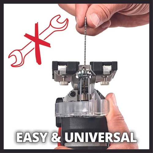 Лобзик аккумуляторный Einhell PXC TP-JS 18/135 Li BL, 18В, 135мм, ход 26мм, Quick, рук.скоба, без АКК и ЗУ 4321260 фото 5 Лобзик аккумуляторный Einhell PXC TP-JS 18/135 Li BL, 18В, 135мм, ход 26мм, Quick, рук.скоба, без АКК и ЗУ 4321260 фото 5