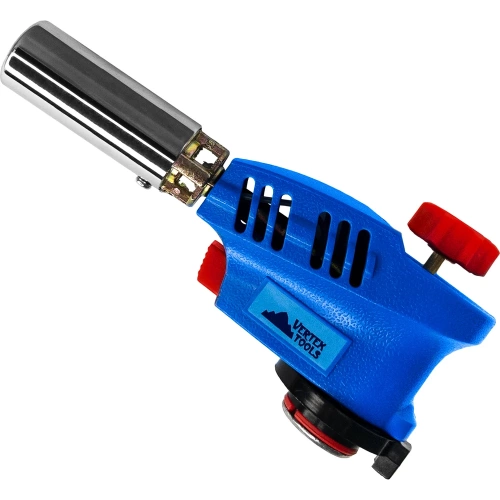 Газовая горелка с пьезоподжигом vertextools охотник 0832 Газовая горелка с пьезоподжигом vertextools охотник 0832