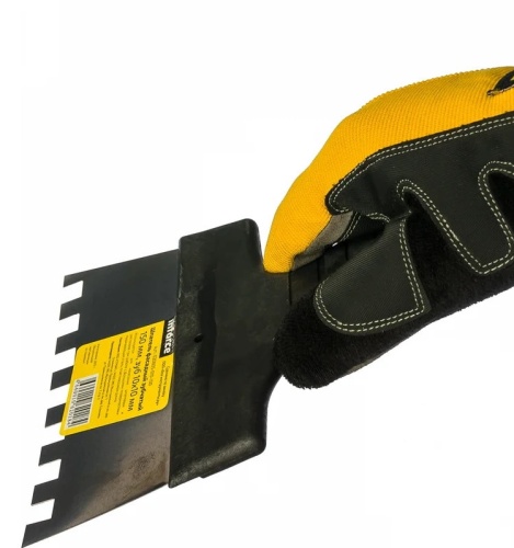 Шпатель фасадный Inforce 020607-010-150 зуб 10х10 мм 150 мм фото 4