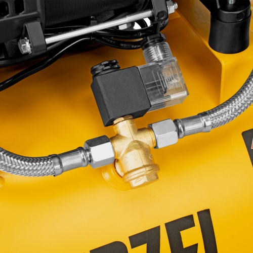 Компрессор безмасл. малошумный DLP-950/24, 950Вт,24 л, 2850 об/мин, 170 л/мин Denzel фото 12