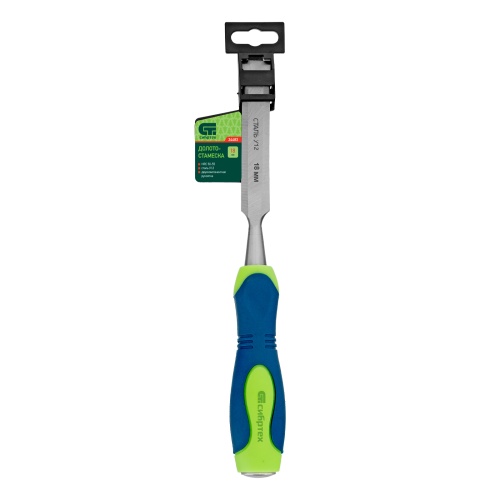 Долото-стамеска, 18 мм, двухкомпонентная рукоятка Сибртех фото 6