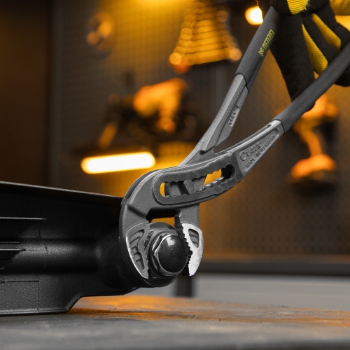 Клещи переставные, обливные рукоятки, 300 мм Denzel фото 10