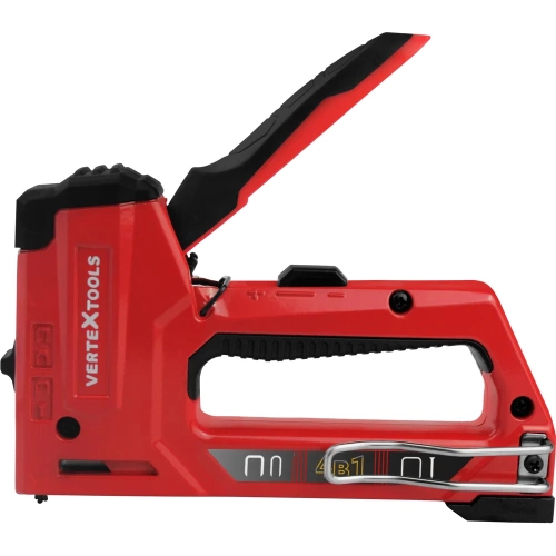 Степлер строительный многофункциональный vertextools PRO 4в1 6-14 ММ (тип 140,53,36,28,300,500) 0043-06