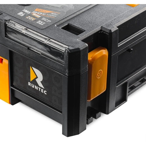 Гайковерт ударный RUNTEC PRO аккумуляторный 3/4, 20В, 2х6Ач, 1600Нм RT-IW1600 фото 9