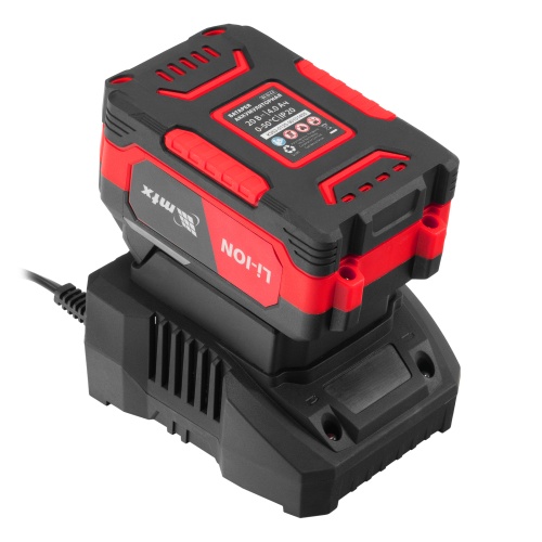 Газонокосилка аккумуляторная бесщеточная CLM-320, 320 мм, травосб. 30 л, Li-Ion, 20 В MTX фото 29