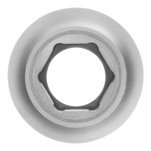 Головка торцевая, 10 мм, шестигранная, CrV, под квадрат 1/2, хромированная Matrix фото 4