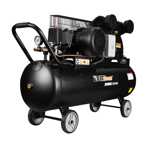 Компрессор FOXWELD AEROMAX 550/100 масляный, ременной 5075 Компрессор FOXWELD AEROMAX 550/100 масляный, ременной 5075