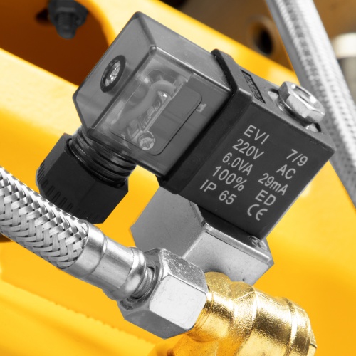 Компрессор безмасляный, малошумный  DLS 2250/100, 2250 Вт, 3x750, 100 л, 410 л/мин блок управления/ Denzel фото 29