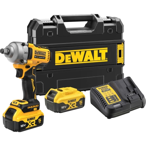 Аккумуляторный гайковерт DEWALT DCF891P2T, 18 В, 1084 Нм, 3250 уд/мин, с 2 АКБ 5 Ач и ЗУ, в кейсе TSTAK DCF891P2T-QW Аккумуляторный гайковерт DEWALT DCF891P2T, 18 В, 1084 Нм, 3250 уд/мин, с 2 АКБ 5 Ач и ЗУ, в кейсе TSTAK DCF891P2T-QW