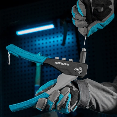 Заклепочник ручной GROSS 260 мм, заклепки 2, 4-3, 2-4, 0-4, 8 мм. 40415 фото 8