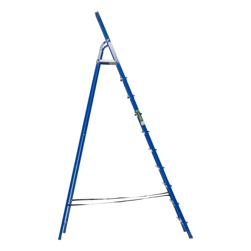 Стремянка, 10 ступеней, стальной профиль, алюминиевые ступени Сибртех фото 3