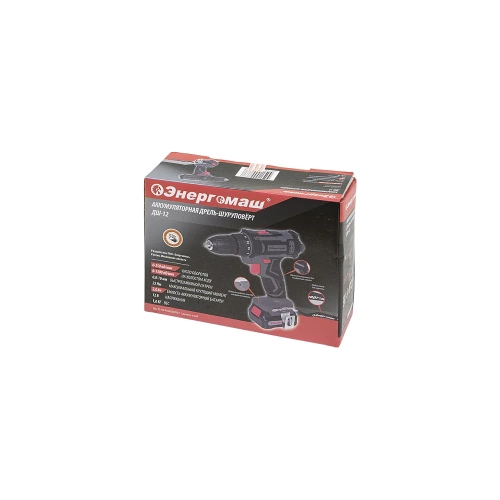 Аккумуляторный шуруповерт Энергомаш ДШ-12 фото 3