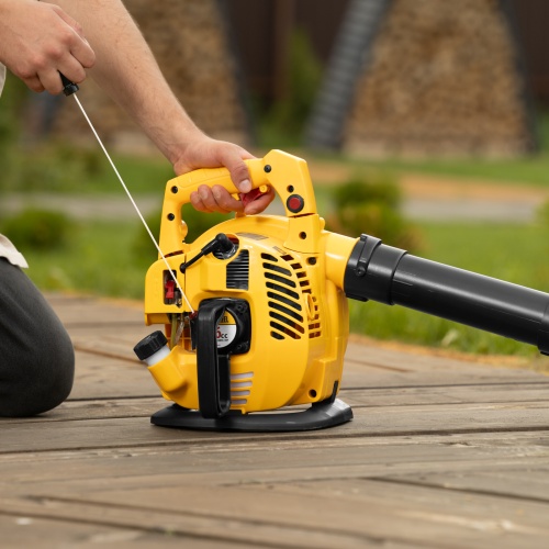 Воздуходувка-пылесос бензиновая GL-260, 26 см3, 1 л.с. Denzel фото 16