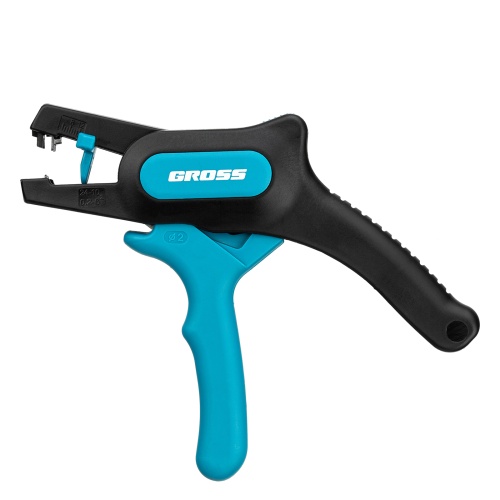 Щипцы для зачистки электропроводов 0.2-6 мм2 (10-24 AWG) лезвие: нержавеющая сталь Gross фото 3