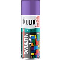 Эмаль аэрозольная универсальная Kudo KU-1021 сиреневая 520 мл