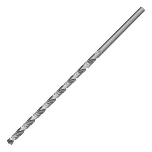 Сверло по металлу, 4 х 119 мм, полированное, удл, HSS, 10 шт, цилиндрический хвостовик Matrix фото 2