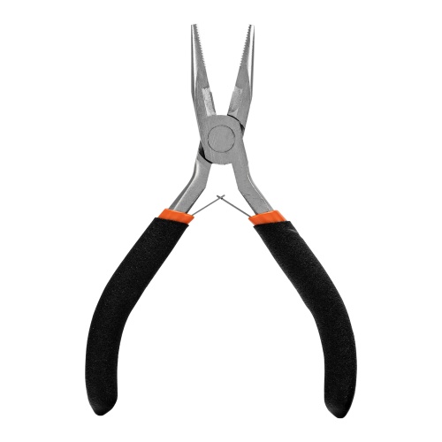 Длинногубцы прямые Mini, 130 мм, никелированные, авторазжим Sparta фото 4 Длинногубцы прямые Mini, 130 мм, никелированные, авторазжим Sparta фото 4