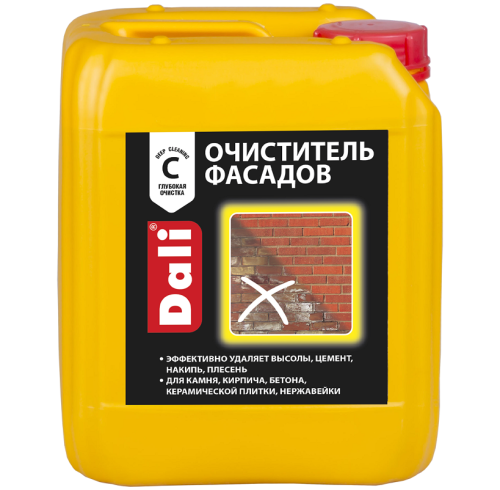 Очиститель фасадов Dali для минеральных поверхностей10 л