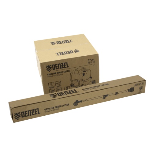 Триммер бензиновый DTL-43S, 43 см3, разъемная штанга, состоит из 2 частей Denzel фото 13