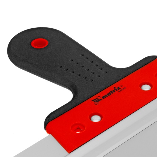 Шпатель фасадный из нержавеющей стали, 350 мм, двухкомпонентная ручка Matrix фото 4 Шпатель фасадный из нержавеющей стали, 350 мм, двухкомпонентная ручка Matrix фото 4