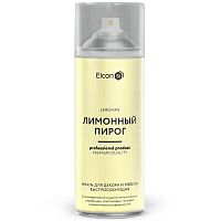 Эмаль аэрозоль для декора и мебели Elcon быстросохнущая лимонный пирог 520 мл