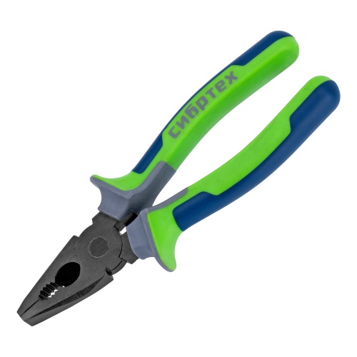 Плоскогубцы комбинированные, 200 мм, фосфатирование, трехкомпонентные рукоятки Сибртех фото 2