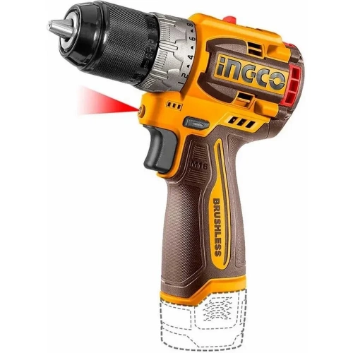 Аккумуляторный бесщеточный шуруповерт INDUSTRIAL 16 В 60 Нм 22+1 INGCO CDLI16682 фото 4 Аккумуляторный бесщеточный шуруповерт INDUSTRIAL 16 В 60 Нм 22+1 INGCO CDLI16682 фото 4