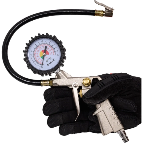 Пистолет для накачивания колес с манометром DolleX PNS-36 фото 7 Пистолет для накачивания колес с манометром DolleX PNS-36 фото 7